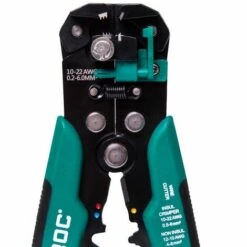 VONROC Pince à Sertir Automatique Professionnelle - Pince à Raccourcir Et à Isoler - Lot De 270 Accessoires De Cosses à Sertir Inclus -Outil de l'électricien Soldes 2022 27975262 5