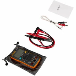 ANENG Multimetre AN8002 6000 Mots Avec Valeur RMS Vraie, Multimetre Numerique A Plage Automatique, Livresans Batterie, Orange -Outil de l'électricien Soldes 2022 28002806 3