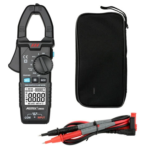Pince Multimetre Numerique MESTEK Multimetre Pince Multimetre De Haute Precision Expediee Sans Batterie, CM83B - CM83B 1 Pince Multimetre Numerique MESTEK Multimetre Pince Multimetre De Haute Precision Expediee Sans Batterie, CM83B - CM83B