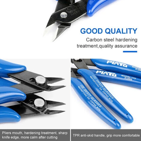 HAPPYSHOPPING Pince Coupante Electrique Pince Coupante De Fil De Bijoux Pince Coupante Laterale Outil 5 HAPPYSHOPPING Pince Coupante Electrique Pince Coupante De Fil De Bijoux Pince Coupante Laterale Outil – Image 5