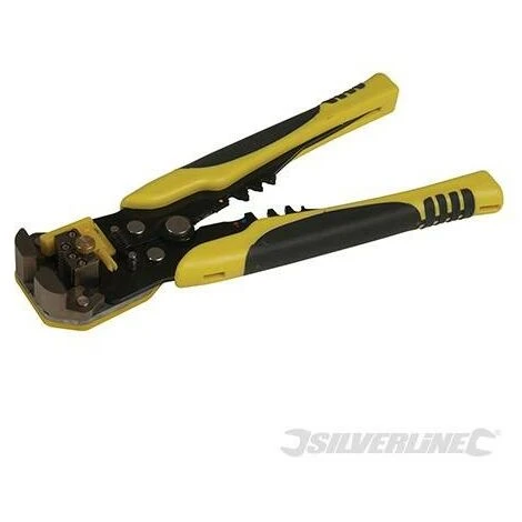 SILVERLINE Pince à Dénuder Et à Sertir Usage Intensif, 205 Mm, 205 Mm 1 SILVERLINE Pince à Dénuder Et à Sertir Usage Intensif, 205 Mm, 205 Mm