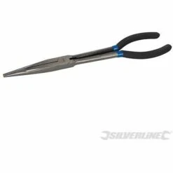 SILVERLINE Pince Longue Portée D'électronicien, Droite, Droite