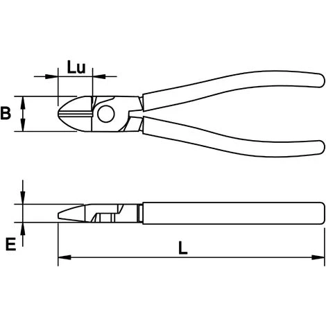 MOB OUTILLAGE MOB - Pince Coupante Diagonale | 162 2 MOB OUTILLAGE MOB - Pince Coupante Diagonale | 162 – Image 2