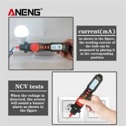 Multimetre A Stylet ANENG Livre Sans Batterie, Noir A3004 7 Multimetre A Stylet ANENG Livre Sans Batterie, Noir A3004 -Outil de l'électricien Soldes 2022 28356763 3