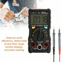 RICHMETERS Multimetre Numerique Miniature Avec Mesure De Temperature Et De Courant A Capacite 8 RICHMETERS Multimetre Numerique Miniature Avec Mesure De Temperature Et De Courant A Capacite -Outil de l'électricien Soldes 2022 28356859 4