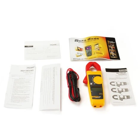 FLUKE Pince Multimetre F302 + Pince Multimetre Numerique Expediee Sans Batterie 2 FLUKE Pince Multimetre F302 + Pince Multimetre Numerique Expediee Sans Batterie – Image 2