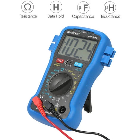HOLDPEAK Compteur De Capaciteet D'inductance Numerique LCD Testeur LCR Haute Precision HP-19L Livresans Piles 5 HOLDPEAK Compteur De Capaciteet D'inductance Numerique LCD Testeur LCR Haute Precision HP-19L Livresans Piles – Image 5