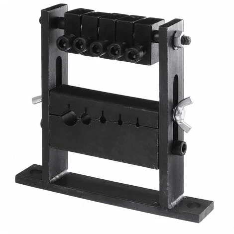 INSMA Machine à Dénuder Manuelle 1-30mm 5 Trous De Cable De Taille Outil De Recyclage De Cable En Métal Avec 1 Coupeur 1 INSMA Machine à Dénuder Manuelle 1-30mm 5 Trous De Cable De Taille Outil De Recyclage De Cable En Métal Avec 1 Coupeur