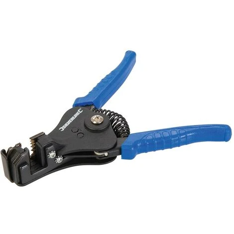 SILVERLINE PINCE A DENUDER AUTOMATIQUE POUR CABLES DE 0.3 A 8 Mm2 1 SILVERLINE PINCE A DENUDER AUTOMATIQUE POUR CABLES DE 0.3 A 8 Mm2