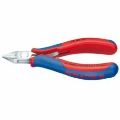KNIPEX 77 42 115 Pince Coupante De Côté Pour L'électronique Avec Gaines Bi-matière 115 Mm