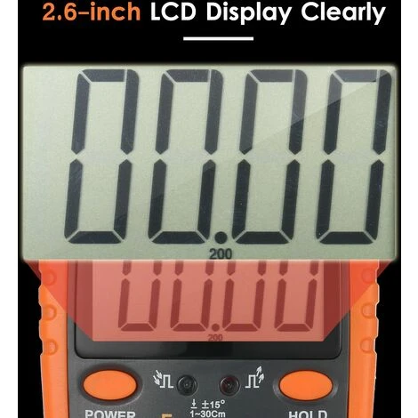 Multimetre Haute Precision NJTY DT-9203T Livresans Batterie 3 Multimetre Haute Precision NJTY DT-9203T Livresans Batterie – Image 3