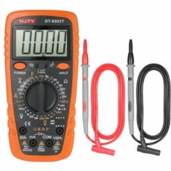 Multimetre Haute Precision NJTY DT-9203T Livresans Batterie 9 Multimetre Haute Precision NJTY DT-9203T Livresans Batterie -Outil de l'électricien Soldes 2022 30062174 5