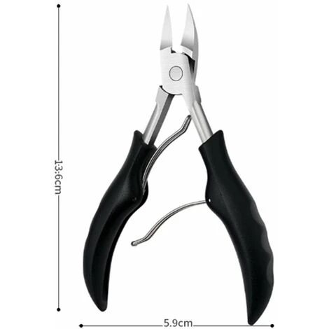 HAPPYSHOPPING Pince Olecrane En Acier Inoxydable, Coupe-ongles Pour Fossea Ongles, Cueilleur De Clous, Bleu - Bleu 4 HAPPYSHOPPING Pince Olecrane En Acier Inoxydable, Coupe-ongles Pour Fossea Ongles, Cueilleur De Clous, Bleu - Bleu – Image 4