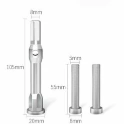 COOFIX Dénudage De Fil De Torsion D'électricien 2 ~ 5 Trous Outils à Main De Connecteur De Dénudage De Fils De Torsion Automatique Universel -Outil de l'électricien Soldes 2022 31061871 5