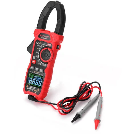MAYILON Ht208D Pince Multimetre Ac Courant Tension Courant Temperature Diode Continuite Ncv Test Multifonctions Multimetre 2 MAYILON Ht208D Pince Multimetre Ac Courant Tension Courant Temperature Diode Continuite Ncv Test Multifonctions Multimetre – Image 2