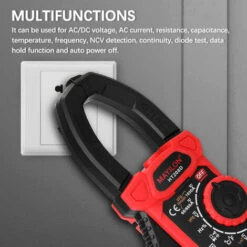 MAYILON Ht208D Pince Multimetre Ac Courant Tension Courant Temperature Diode Continuite Ncv Test Multifonctions Multimetre 9 MAYILON Ht208D Pince Multimetre Ac Courant Tension Courant Temperature Diode Continuite Ncv Test Multifonctions Multimetre -Outil de l'électricien Soldes 2022 31458750 5