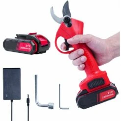 COOFIX 21V Sécateur électrique Ciseaux D'élagage électrique Pour Couper 6-8heures De Travail Ménage Jardin 7 COOFIX 21V Sécateur électrique Ciseaux D'élagage électrique Pour Couper 6-8heures De Travail Ménage Jardin -Outil de l'électricien Soldes 2022 31547240 3