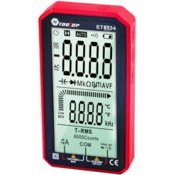TOOLTOP ET8134 Multimetre A Ecran Haute Definition LCD Portable De 4,7 Pouces Tension Continue Et Courant Tension Alternative Et Courant De Livraison Sans Batterie Version Rouge 7 TOOLTOP ET8134 Multimetre A Ecran Haute Definition LCD Portable De 4,7 Pouces Tension Continue Et Courant Tension Alternative Et Courant De Livraison Sans Batterie Version Rouge -Outil de l'électricien Soldes 2022 31587703 3