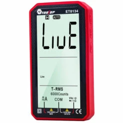 TOOLTOP ET8134 Multimetre A Ecran Haute Definition LCD Portable De 4,7 Pouces Tension Continue Et Courant Tension Alternative Et Courant De Livraison Sans Batterie Version Rouge 8 TOOLTOP ET8134 Multimetre A Ecran Haute Definition LCD Portable De 4,7 Pouces Tension Continue Et Courant Tension Alternative Et Courant De Livraison Sans Batterie Version Rouge -Outil de l'électricien Soldes 2022 31587703 4