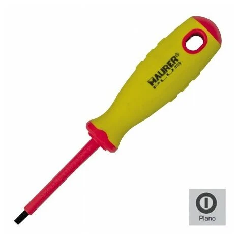 MAURER Cacciavite Isolato 1000 V. Bocca Vuota 1,2x6,5x150 Mm. 1 MAURER Cacciavite Isolato 1000 V. Bocca Vuota 1,2x6,5x150 Mm.