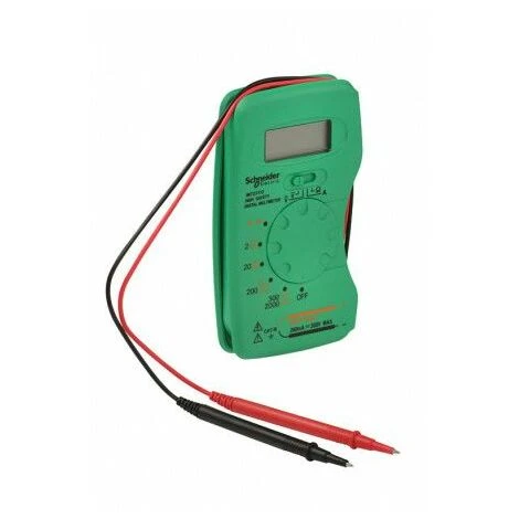 Multimetre Numerique De Poche Cat III 300V, Schneider Electric Ref. IMT23212 1 Multimetre Numerique De Poche Cat III 300V, Schneider Electric Ref. IMT23212