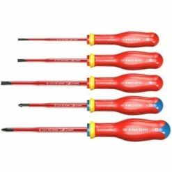 FACOM - Jeu De 5 Tournevis Isolés Slim - ATD.J5TVEPB