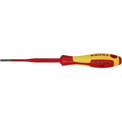 Tournevis Pour Vis à Fente X Knipex Slim 98 20 35 SL Longueur De La Lame: 100 Mm 1 Pc(s) 1 Tournevis Pour Vis à Fente X Knipex Slim 98 20 35 SL Longueur De La Lame: 100 Mm 1 Pc(s)