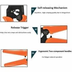 AIDUCHO Outil De Sertissage De Virole, Outils De Sertissage Réglables De Pince à Sertir Dechengbao Utilisés Pour 0,25-10mm2 (AWG 23-7) Manchons De Câble, Sertisseuse De Fil 8 AIDUCHO Outil De Sertissage De Virole, Outils De Sertissage Réglables De Pince à Sertir Dechengbao Utilisés Pour 0,25-10mm2 (AWG 23-7) Manchons De Câble, Sertisseuse De Fil -Outil de l'électricien Soldes 2022 32753052 4