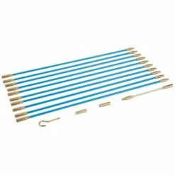 SILVERLINE Jeu 13 Pièces De Baguettes Tire-fils - 10 X 330 Mm