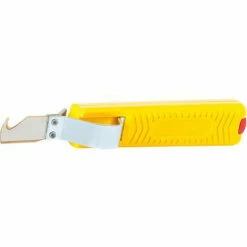 JOKARI Couteau P Ouvrir Gaine De Cable Avec Lame Standard TiN A Crochet Pour Cable De 8-28mm