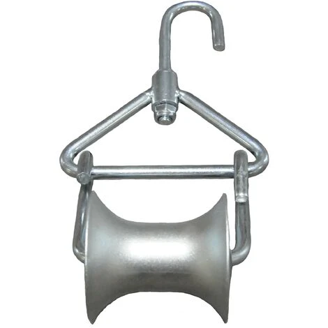 MILNOV Poulie PTT Chape Ouvrante Réa ACIER Passage 50 Mm 1 MILNOV Poulie PTT Chape Ouvrante Réa ACIER Passage 50 Mm