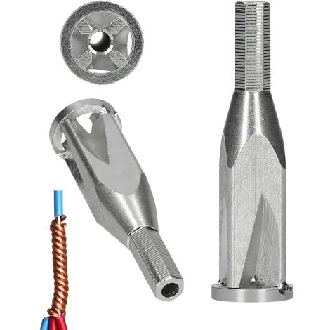 ASUPERMALL Kkmoon Torsion Des Fils Metalliques Outil Pour 4 Square 5 Lignes Et A Denuder Les Fils Twister Rapidement Decapage Et Twisting Fil Cable Twist Fil Outil 2 ASUPERMALL Kkmoon Torsion Des Fils Metalliques Outil Pour 4 Square 5 Lignes Et A Denuder Les Fils Twister Rapidement Decapage Et Twisting Fil Cable Twist Fil Outil – Image 2