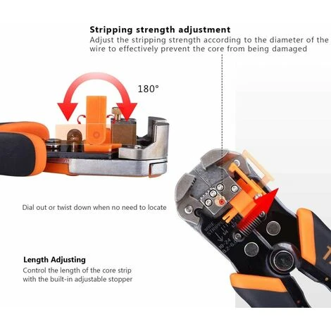 TACKLIFE Dénudeur Pince à Dénuder Automatique MWS02 3 TACKLIFE Dénudeur Pince à Dénuder Automatique MWS02 – Image 3