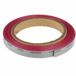 Câble En Nappe RS PRO 10 Voies 28 AWG, Pas De 1.27mm, Gris, 5m ( Prix Pour Bobine De 5 Mètres )