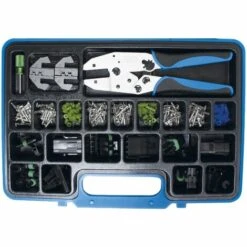 BGS TECHNIC Jeu De Pinces à Sertir Avec Des Connecteurs étanches à L'eau 220 Pièces