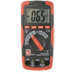 Multimètre RS14 RS PRO Portable, 600V C.a. 10A C.a. ( Prix Pour 1 )