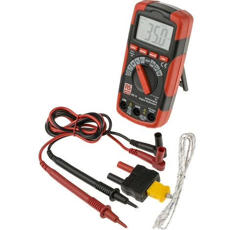 Multimètre RS14 RS PRO Portable, 600V C.a. 10A C.a. ( Prix Pour 1 ) 2 Multimètre RS14 RS PRO Portable, 600V C.a. 10A C.a. ( Prix Pour 1 ) – Image 2