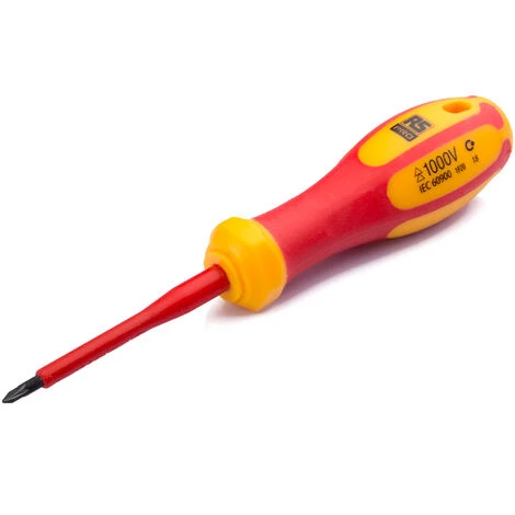 Tournevis RS PRO, Pointe Pozidriv PZ0 Type Isolé, 60 Mm ( Prix Pour 1 ) 2 Tournevis RS PRO, Pointe Pozidriv PZ0 Type Isolé, 60 Mm ( Prix Pour 1 ) – Image 2