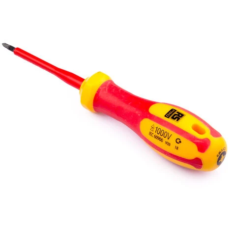 Tournevis RS PRO, Pointe Pozidriv PZ0 Type Isolé, 60 Mm ( Prix Pour 1 ) 3 Tournevis RS PRO, Pointe Pozidriv PZ0 Type Isolé, 60 Mm ( Prix Pour 1 ) – Image 3