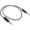 Cordon De Test à Pointe De Touche 4mm RS PRO, Noir, 2.5A, 50V C.a., Long. 500mm ( Prix Pour 1 )