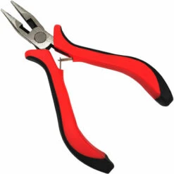 HAPPYSHOPPING Mini Pinces Pinces A Long Nez Outils De Bricolage J-ewelry Pinces Faites A La Main Pour L'artisanat Portable,modele : pince A Long Bec Rouge - Modele : pince A Long Bec Rouge