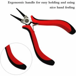 HAPPYSHOPPING Mini Pinces Pinces A Long Nez Outils De Bricolage J-ewelry Pinces Faites A La Main Pour L'artisanat Portable,modele : pince A Long Bec Rouge - Modele : pince A Long Bec Rouge 7 HAPPYSHOPPING Mini Pinces Pinces A Long Nez Outils De Bricolage J-ewelry Pinces Faites A La Main Pour L'artisanat Portable,modele : pince A Long Bec Rouge - Modele : pince A Long Bec Rouge -Outil de l'électricien Soldes 2022 35829286 3