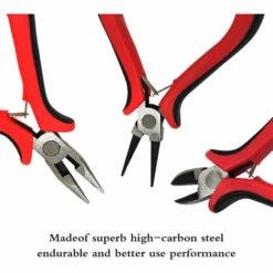 HAPPYSHOPPING Mini Pinces Pinces A Long Nez Outils De Bricolage J-ewelry Pinces Faites A La Main Pour L'artisanat Portable,modele : pince A Long Bec Rouge - Modele : pince A Long Bec Rouge 8 HAPPYSHOPPING Mini Pinces Pinces A Long Nez Outils De Bricolage J-ewelry Pinces Faites A La Main Pour L'artisanat Portable,modele : pince A Long Bec Rouge - Modele : pince A Long Bec Rouge -Outil de l'électricien Soldes 2022 35829286 4