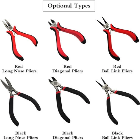 HAPPYSHOPPING Mini Pinces Pinces A Long Nez Outils De Bricolage J-ewelry Pinces Faites A La Main Pour L'artisanat Portable,modele : pince A Long Bec Rouge - Modele : pince A Long Bec Rouge 5 HAPPYSHOPPING Mini Pinces Pinces A Long Nez Outils De Bricolage J-ewelry Pinces Faites A La Main Pour L'artisanat Portable,modele : pince A Long Bec Rouge - Modele : pince A Long Bec Rouge – Image 5