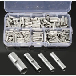 HAPPYSHOPPING 200 Pieces/boite Connecteurs Bout A Bout Non Isoles Bornes De Sertissage De Cable De Virole De Fil Electrique Non Isole Avec Etui De Rangement 9 HAPPYSHOPPING 200 Pieces/boite Connecteurs Bout A Bout Non Isoles Bornes De Sertissage De Cable De Virole De Fil Electrique Non Isole Avec Etui De Rangement -Outil de l'électricien Soldes 2022 35862053 5