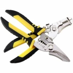 COOFIX Pince à Dénuder Pour électricien De Maison Nouvelle Pince à Dénuder Cinq En Un Coupe-fil De Maison Coupe-câble -Outil de l'électricien Soldes 2022 35909658 5