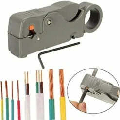 LangRay 1 Pc Dénudeur De Câbles Coaxiaux Couteau à Dénuder Serre-Câble Décapant -Outil de l'électricien Soldes 2022 36755787 3