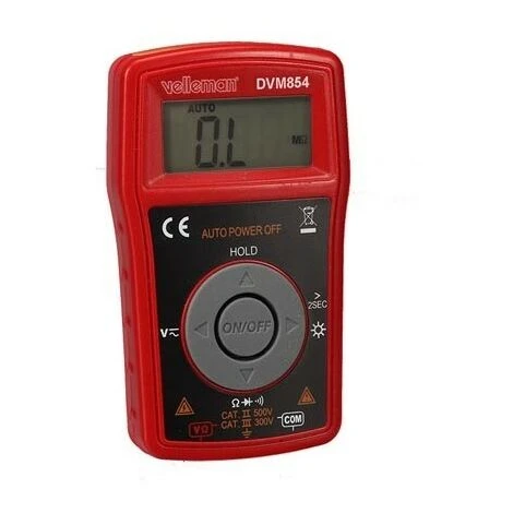 VELLEMAN MULTIMÈTRE NUMÉRIQUE - SÉLECTION DE PLAGE AUTOMATIQUE - CAT III 300 V / CAT II 500 V - 2000 POINTS - AVEC FONCTION DATA-HOLD ... RI17010 2 VELLEMAN MULTIMÈTRE NUMÉRIQUE - SÉLECTION DE PLAGE AUTOMATIQUE - CAT III 300 V / CAT II 500 V - 2000 POINTS - AVEC FONCTION DATA-HOLD ... RI17010 – Image 2