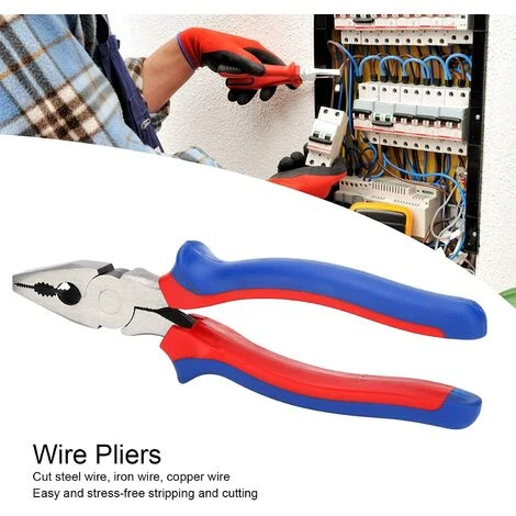 BETTERLIFE Pince Coupante, Boulons 8 Pouces Cutter Pince De Juge De Lignes Pince De Coupe De Fil Outil à Main Poignée Antidérapante # 45 Acier 2 BETTERLIFE Pince Coupante, Boulons 8 Pouces Cutter Pince De Juge De Lignes Pince De Coupe De Fil Outil à Main Poignée Antidérapante # 45 Acier – Image 2