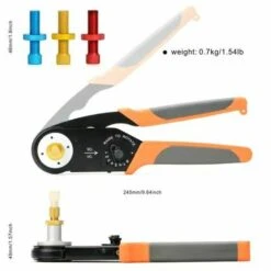 ERREBI GROUP Outil De Sertissage De Borne Robuste AWG12-8 -Outil de l'électricien Soldes 2022 40031953 5